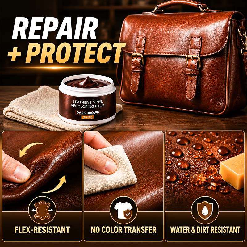 Turqelis™ Leather Repair Paste – Fills scratches & scuffs, restores texture.