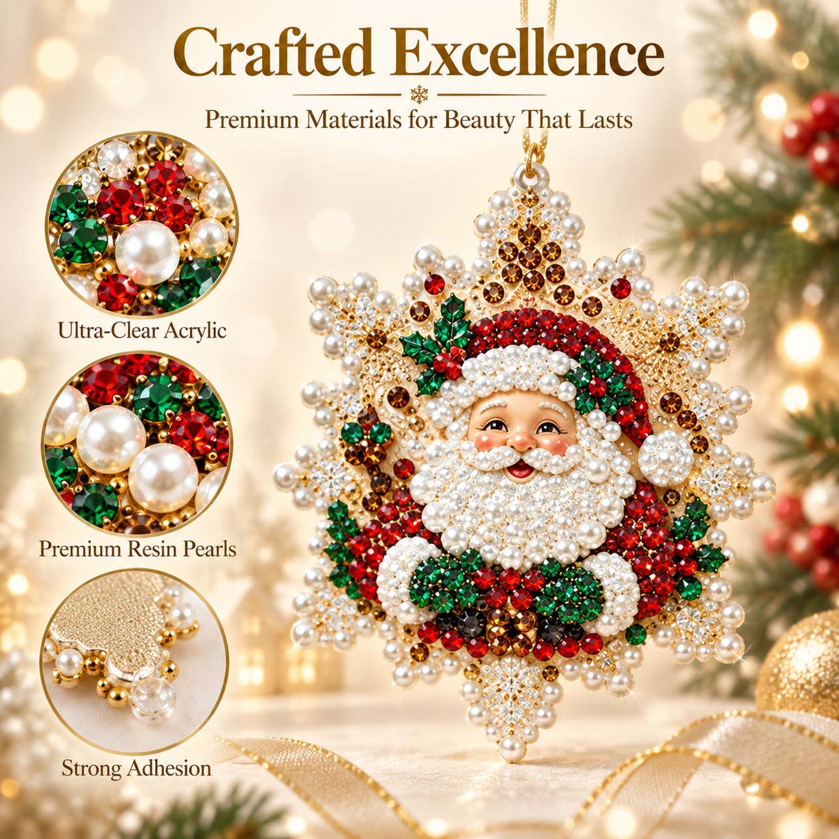 🔥Turqelis™ Christmas DIY Painting Hanging Ornaments Set🎄🎁