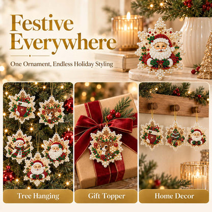 🔥Turqelis™ Christmas DIY Painting Hanging Ornaments Set🎄🎁
