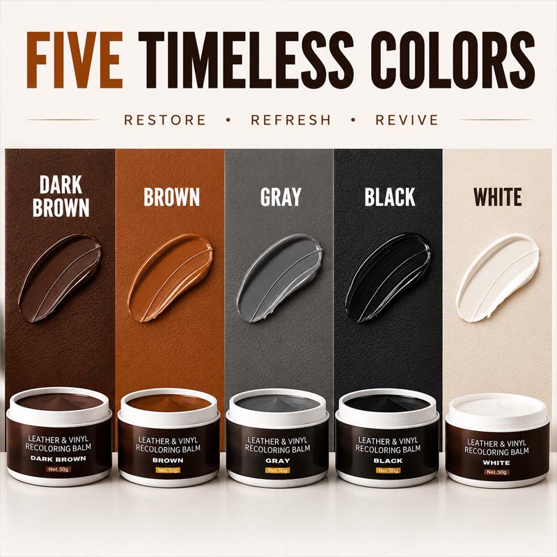 Turqelis™ Leather Repair Paste – Fills scratches & scuffs, restores texture.
