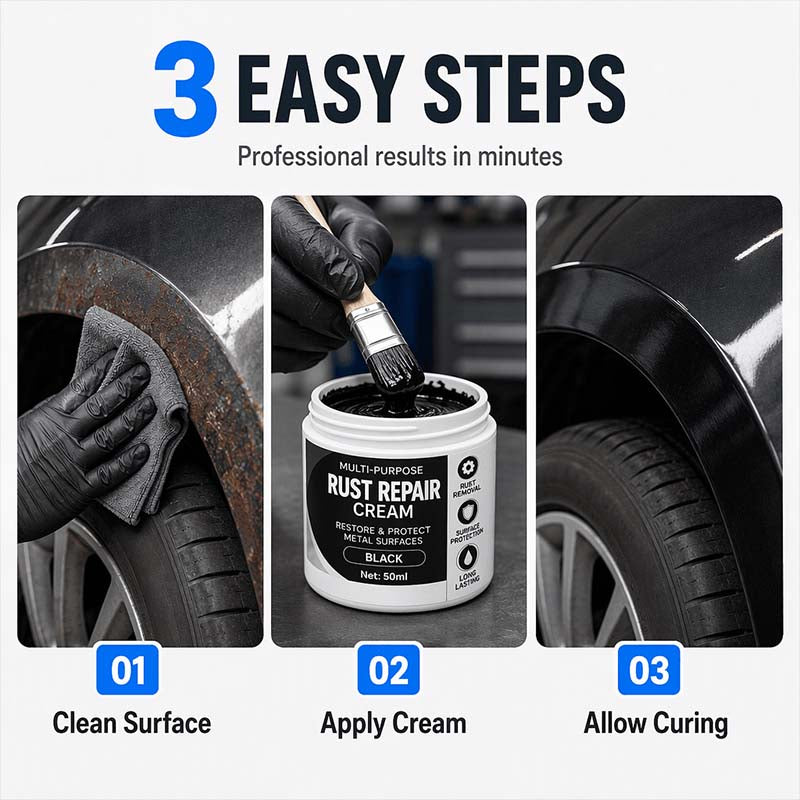 Turqelis™ Multi-Purpose Rust Repair Cream for Cars & Household Metal (offer)