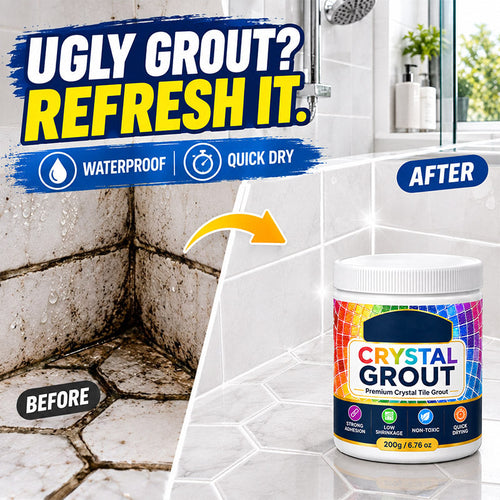 Turqelis™ High-Strength Waterproof Crystal Tile Grout