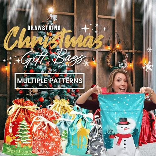 🎅Turqelis™ Drawstring Christmas Gift Bags (Biodegradable)🎁