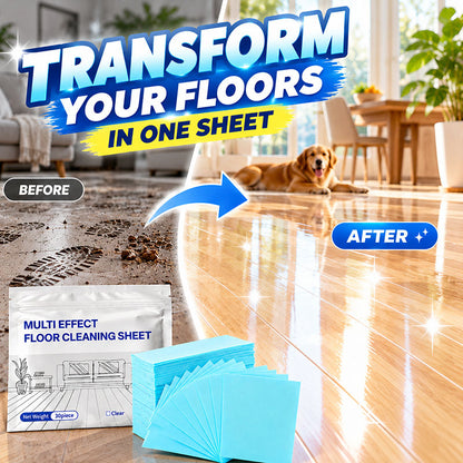 ⏳Turqelis™ Multi-Effect Decontaminating Floor Cleaning Sheet🧼