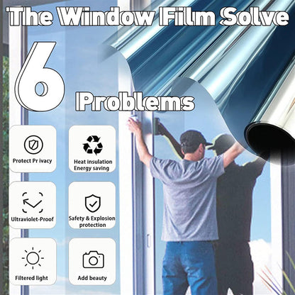 ☀️Turqelis™ Heat-Insulating Privacy Film – UV Protection, Easy Application & Perfect for Home & Office 🏠 (Offer)