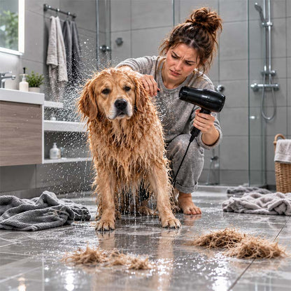 360° Hands-Free Pet Drying Bag