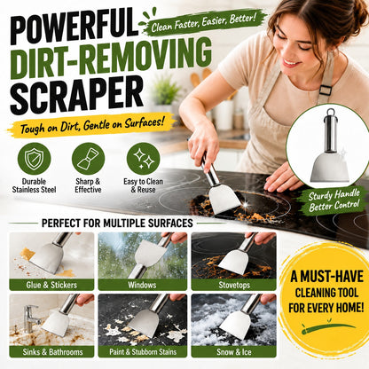Multi-Purpose Stainless Steel Ice Cleaning Scraper (Offer)