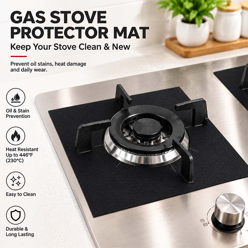 Reusable Silicone Gas Stove Protector
