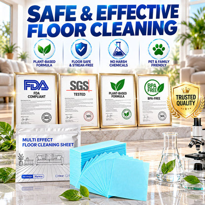 ⏳Turqelis™ Multi-Effect Decontaminating Floor Cleaning Sheet🧼