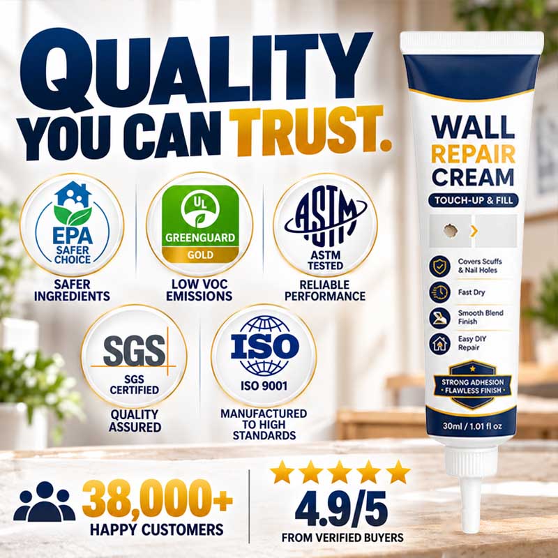 Turqelis™ Quick Drying Wall Repair Filler