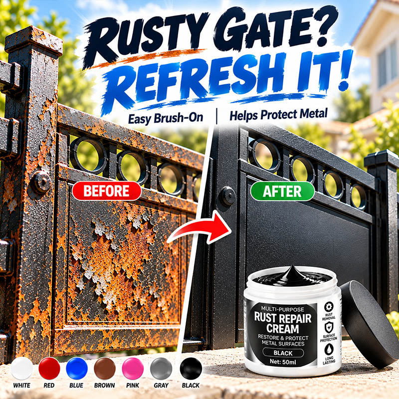 Turqelis™ Multi-Purpose Rust Repair Cream for Cars & Household Metal (offer)