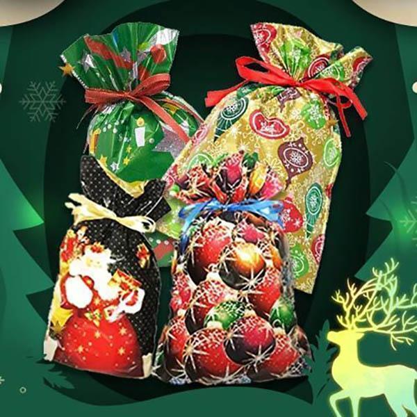 🎅Turqelis™ Drawstring Christmas Gift Bags (Biodegradable)🎁