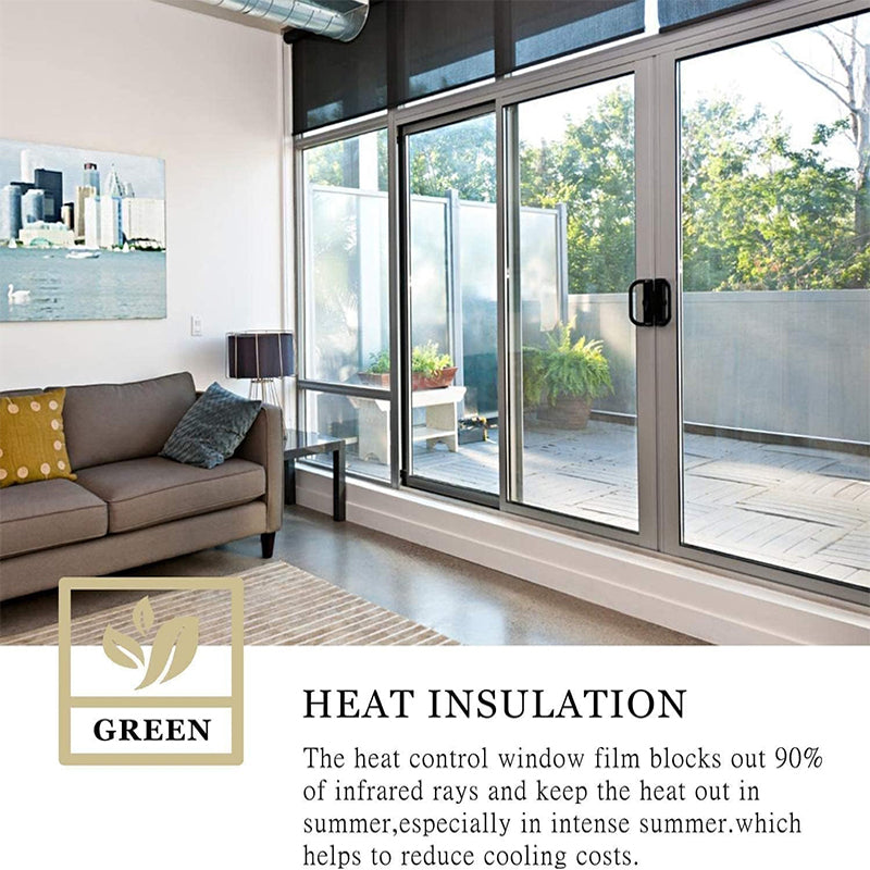 ☀️Turqelis™ Heat-Insulating Privacy Film – UV Protection, Easy Application & Perfect for Home & Office 🏠 (Offer)