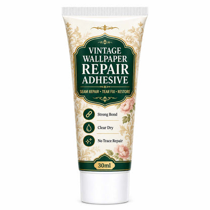 Turqelis™ Repair adhesive for vintage-patterned wallpaper (offer)