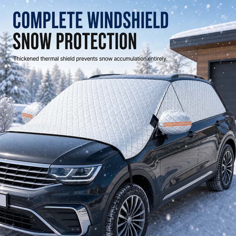 ⏳Time-Limited Special⏰Thickened Magnetic Car Windshield Snow Cover Winter Front Windshield Half Cover for Sedans and SUVs (LA)