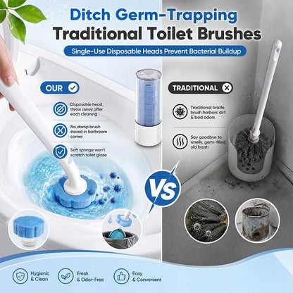 💦Turqelis™ Hands-Free Cleaning Gadget🧽Disposable toilet cleaning tool