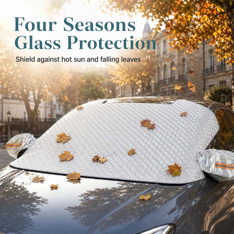 ⏳Time-Limited Special⏰Thickened Magnetic Car Windshield Snow Cover Winter Front Windshield Half Cover for Sedans and SUVs (LA)