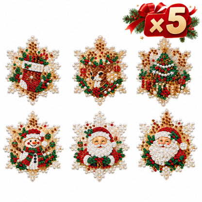 🔥Turqelis™ Christmas DIY Painting Hanging Ornaments Set🎄🎁