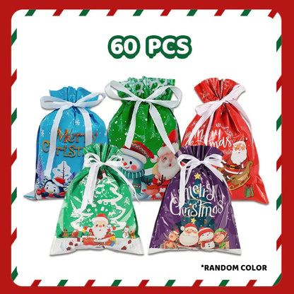 🎅Turqelis™ Drawstring Christmas Gift Bags (Biodegradable)🎁