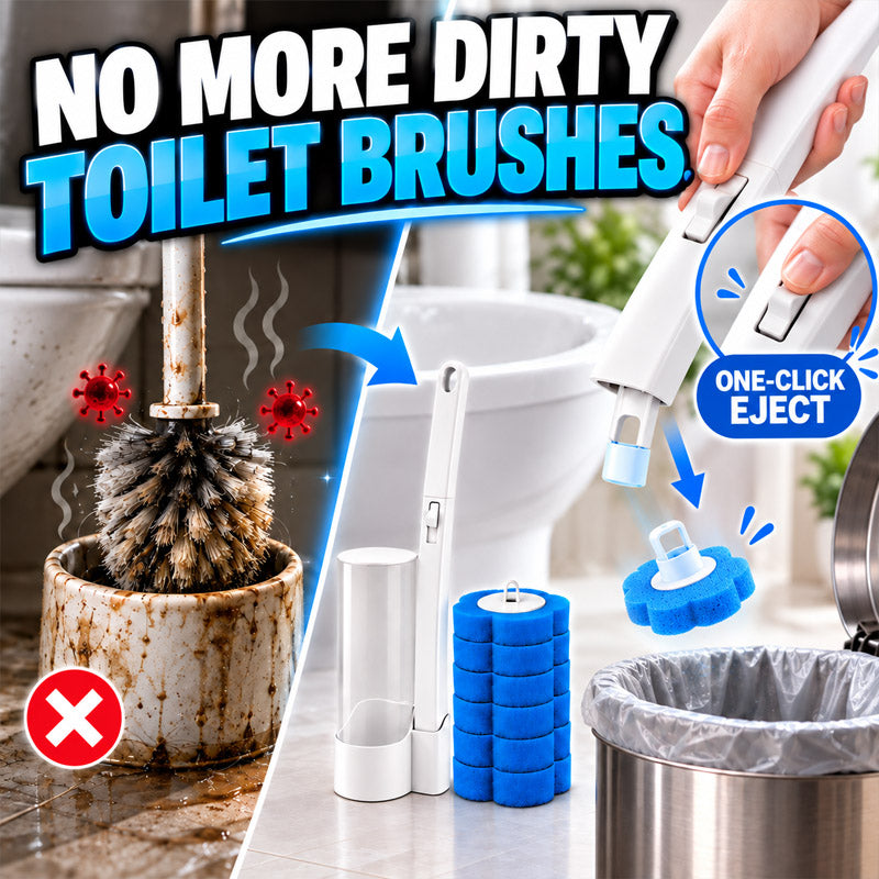 💦Turqelis™ Hands-Free Cleaning Gadget🧽Disposable toilet cleaning tool