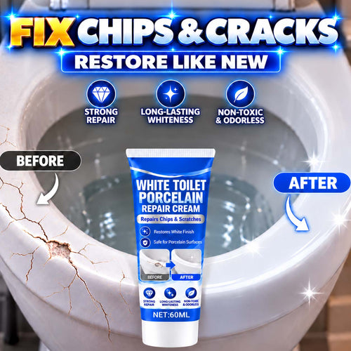 Turqelis™ White Toilet Porcelain Repair Cream