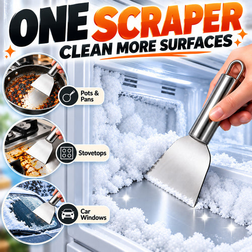 Multi-Purpose Stainless Steel Ice Cleaning Scraper (Offer)