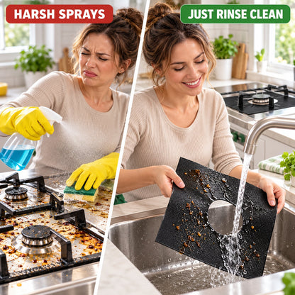 Reusable Silicone Gas Stove Protector
