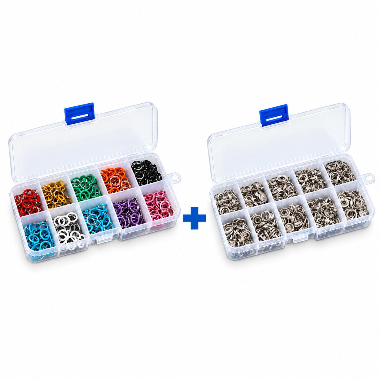 100-Pack（Silver+Multicolor）