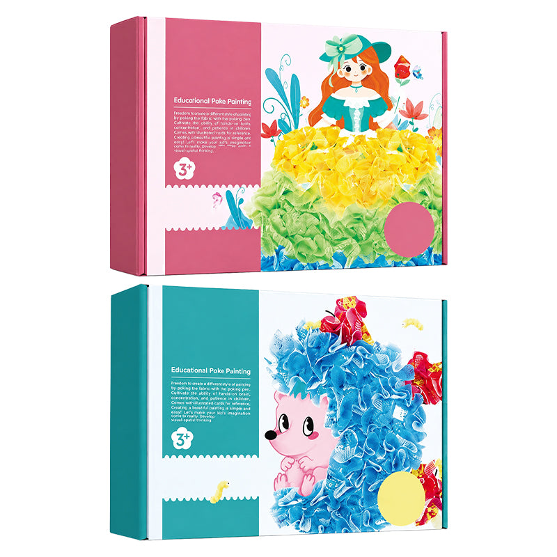 🎨 Kids 3D Fabric Poke Art Kit – Screen-Free Creative Fun (offer)