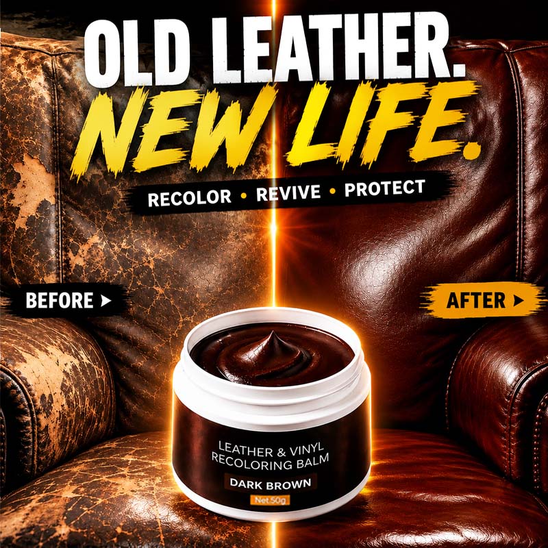 Turqelis™ Leather Repair Paste – Fills scratches & scuffs, restores texture.