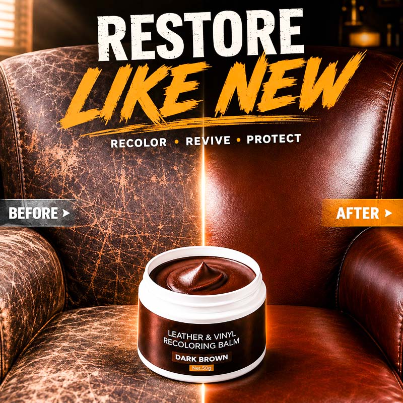 Turqelis™ Leather Repair Paste – Fills scratches & scuffs, restores texture.