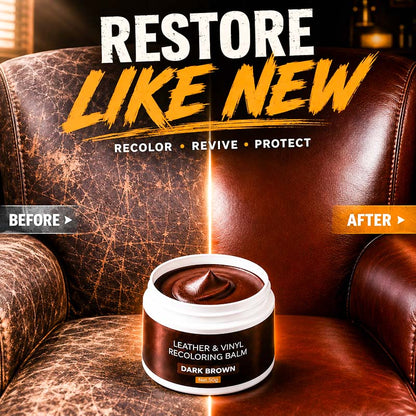 Turqelis™ Leather Repair Paste – Fills scratches & scuffs, restores texture.