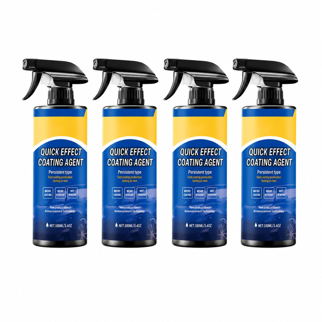 4 Bottles — Stay Shiny for Months