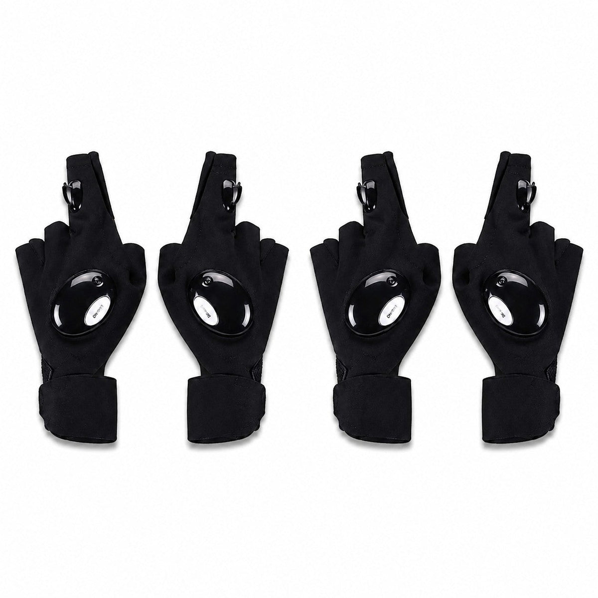 Turqelis™ LED Flashlight Gloves | Hands-Free Light for Work & Outdoors