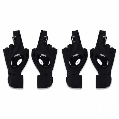 Turqelis™ LED Flashlight Gloves | Hands-Free Light for Work & Outdoors