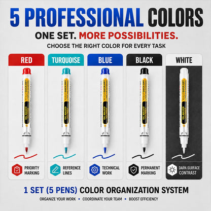 Turqelis™ Precision Tip Quick-Dry Oil-Based Marker Pen