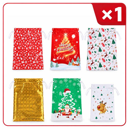 🎅Turqelis™ Drawstring Christmas Gift Bags (Biodegradable)🎁