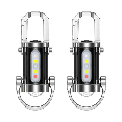 🔦Turqelis™ Rechargeable Keychain Flashlight – 300 Lumens, USB-C Charging & Compact, Unbreakable Design for EDC ⚡ (offer)