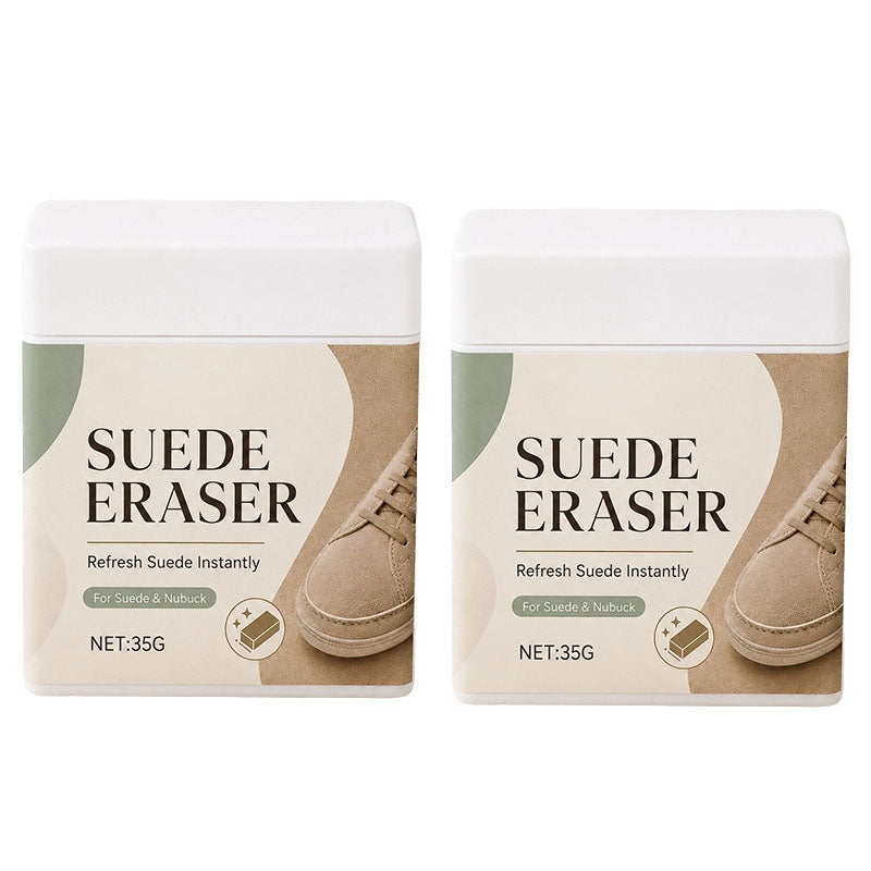 Turqelis™ Suede Eraser Cleaner – waterless, removes scuffs & dirt from suede, nubuck, shoes & bags. (OFFER)