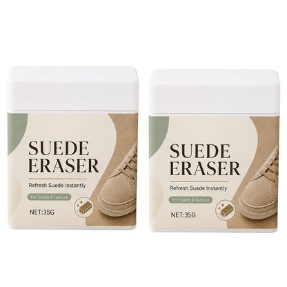 Turqelis™ Suede Eraser Cleaner – waterless, removes scuffs & dirt from suede, nubuck, shoes & bags. (OFFER)