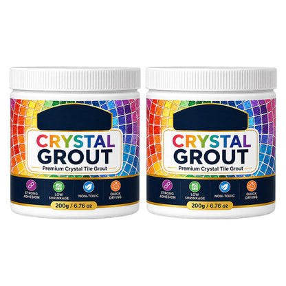 Turqelis™ High-Strength Waterproof Crystal Tile Grout