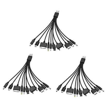 Turqelis™ 10-in-1 Universal USB Charging Cable