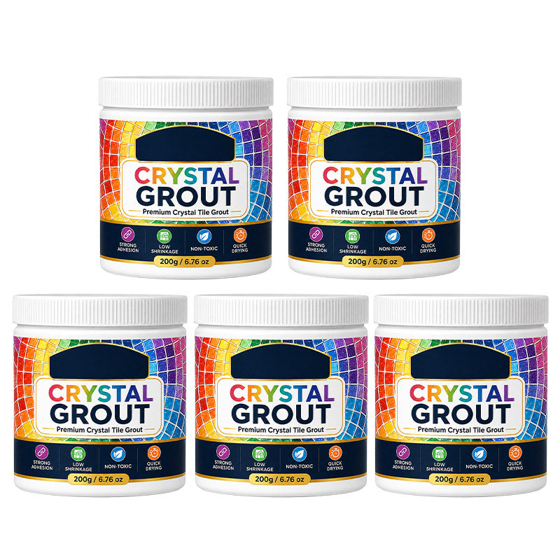 Turqelis™ High-Strength Waterproof Crystal Tile Grout