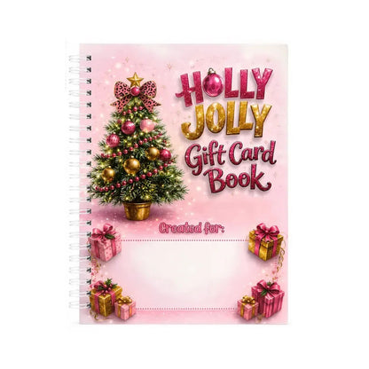 🎅Turqelis™ DIY Spiral-Bound Christmas Gift Card Album with Surprise Pages👍