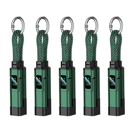 🔥Turqelis™ 4-in-1 Digital Display Keychain Charging Cable