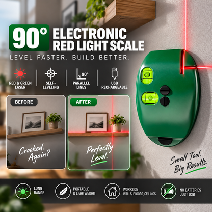 📐Turqelis™ 90° Right-Angle Laser Level Square – infrared line marker for tiling & DIY🛡️💪 (offer)