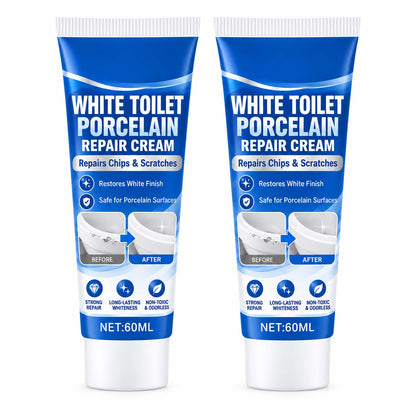 Turqelis™ White Toilet Porcelain Repair Cream (OFFER)