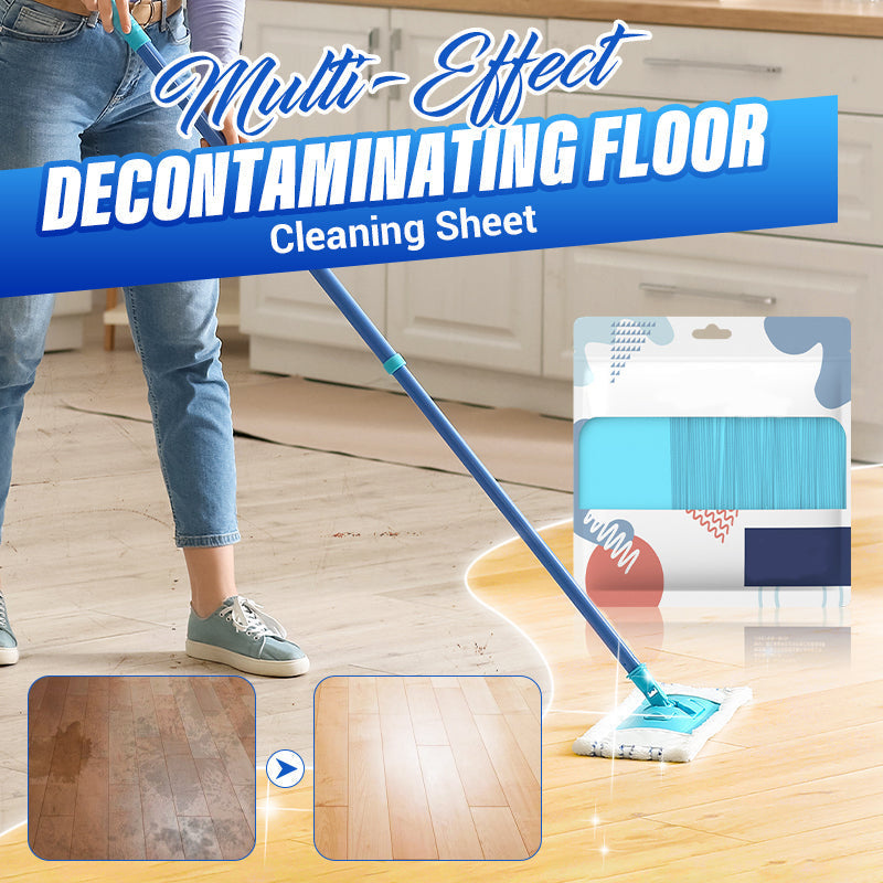 ⏳Turqelis™ Multi-Effect Decontaminating Floor Cleaning Sheet🧼