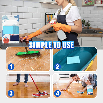 ⏳Turqelis™ Multi-Effect Decontaminating Floor Cleaning Sheet🧼