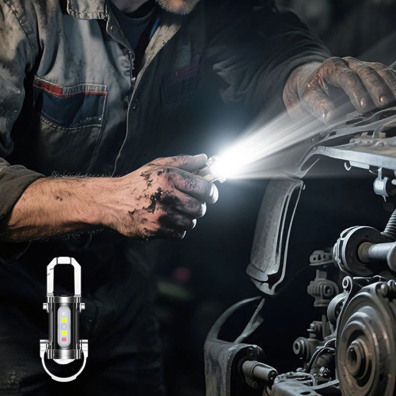 🔦Turqelis™ Rechargeable Keychain Flashlight⚡